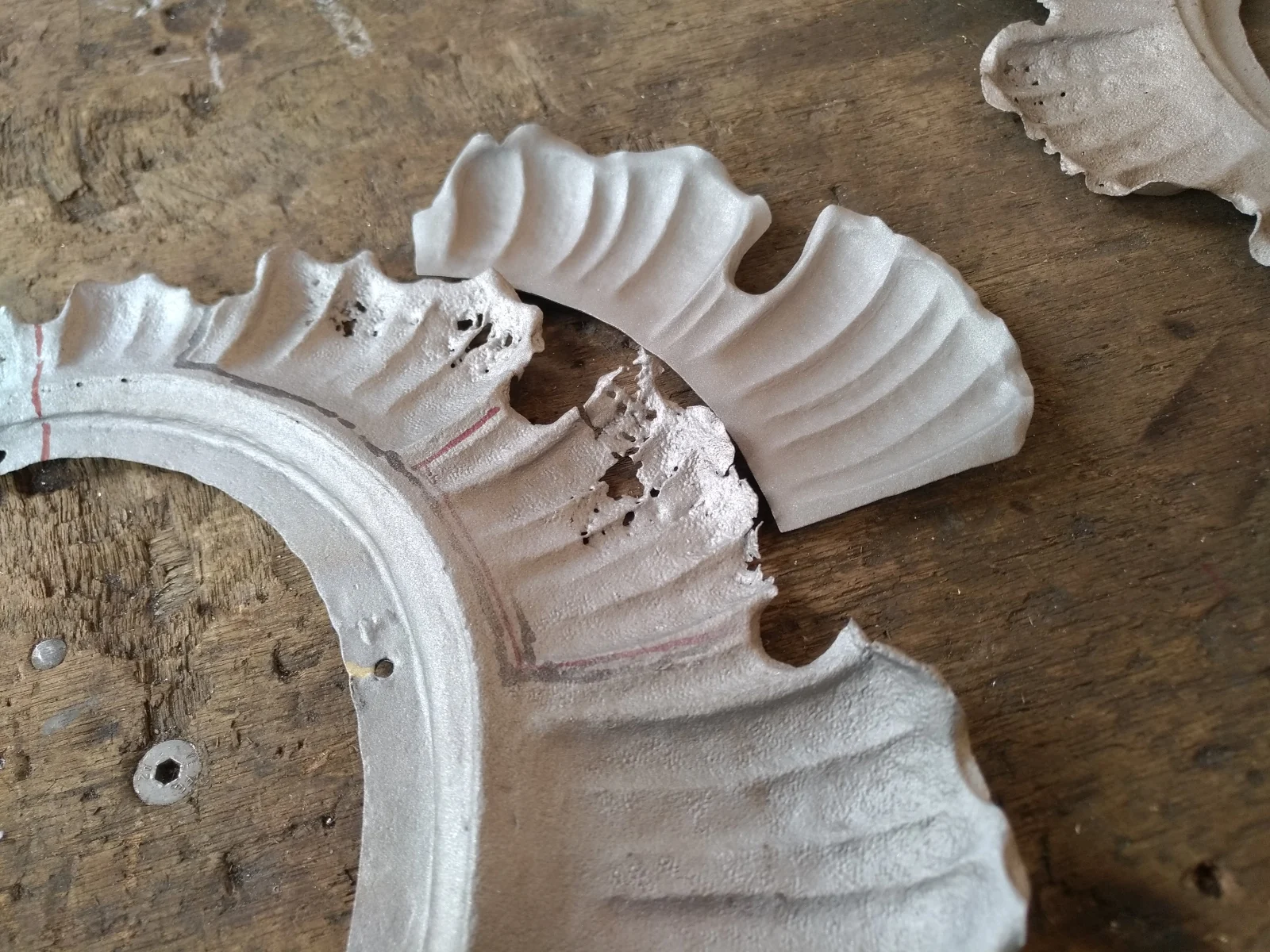restauration d'une rocaille